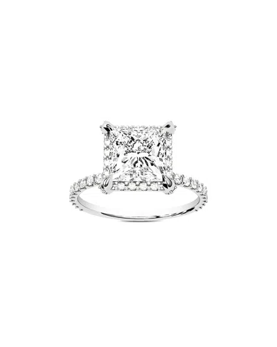 Lab Grown Diamonds Amairah 14k 3.00 Ct. Tw. Lab-grown Diamond Engagement Ring In Metallic
