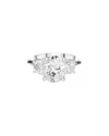 Lab Grown Diamonds Amairah 14k 3.50 Ct. Tw. Lab-grown Diamond 3 Stone Ring In Silver