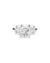 Lab Grown Diamonds Amairah 14k 3.50 Ct. Tw. Lab-grown Diamond 3 Stone Ring In Metallic