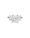 Lab Grown Diamonds Amairah 14k 3.50 Ct. Tw. Lab-grown Diamond 3 Stone Ring In Metallic
