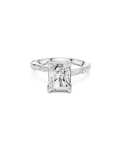 Lab Grown Diamonds Amairah 14k 3.50 Ct. Tw. Lab-grown Diamond Engagement Ring In Metallic