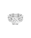 Lab Grown Diamonds Amairah 14k 3.50 Ct. Tw. Lab-grown Diamond Engagement Ring In Metallic