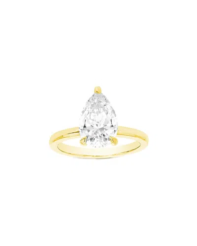 Lab Grown Diamonds Amairah 14k 4.00 Ct. Tw. Lab-grown Diamond Engagement Ring In Brown