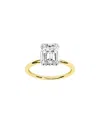 Lab Grown Diamonds Amairah 14k 4.00 Ct. Tw. Lab-grown Diamond Engagem In Gold