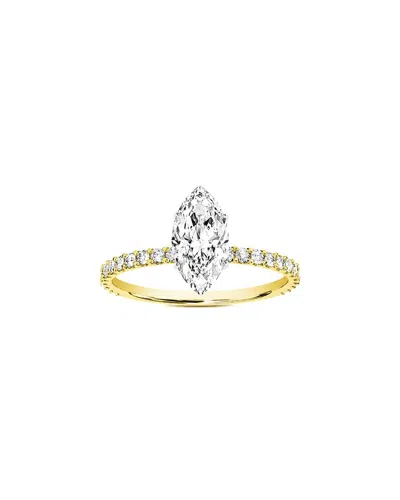 Lab Grown Diamonds Amairah 14k 4.00 Ct. Tw. Lab-grown Diamond  Engagement Ring In Gold