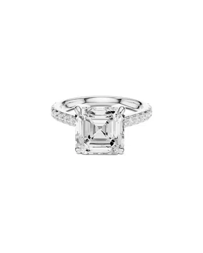 Lab Grown Diamonds Amairah 14k 4.35 Ct. Tw. Lab-grown Diamond Engagement Ring In Metallic