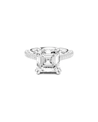 Lab Grown Diamonds Amairah 14k 4.50 Ct. Tw. Lab-grown Diamond Engagement Ring In Metallic