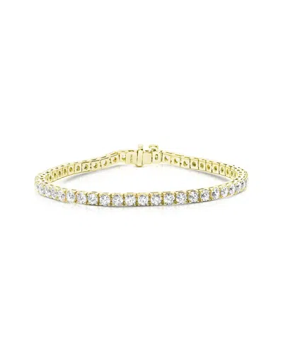 Lab Grown Diamonds Amairah 14k 5.00 Ct. Tw. Lab-grown Diamond Tennis Bracelet In Gold