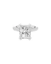 Lab Grown Diamonds Amairah 14k 5.35 Ct. Tw. Lab-grown Diamond Engagement Ring In Metallic