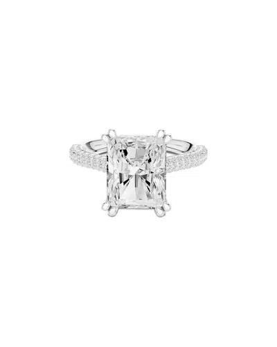 Lab Grown Diamonds Amairah 14k 5.35 Ct. Tw. Lab-grown Diamond Engagement Ring In Metallic