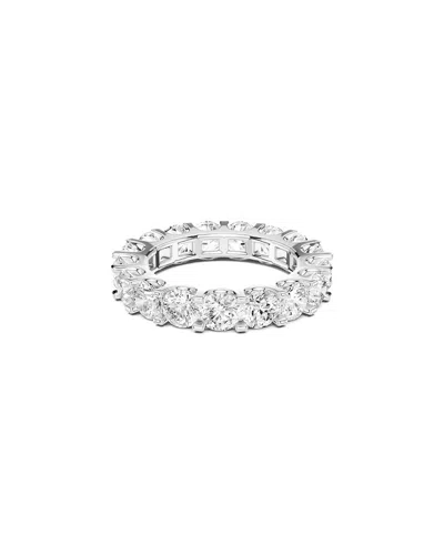 Lab Grown Diamonds Amairah 14k 5.35 Ct. Tw. Lab-grown Diamond Eternity Ring In Silver