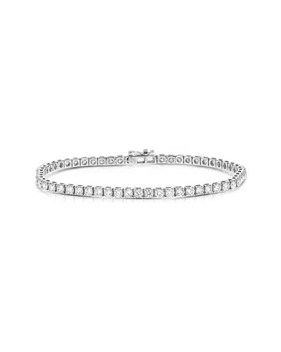Lab Grown Diamonds Amairah 14k 6.00 Ct. Tw. Lab-grown Diamond Tennis Bracelet In Metallic