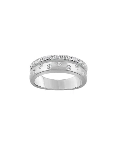 Lab Grown Diamonds Brilliant Bloom 14k 0.50 Ct. Tw. Lab-grown Diamond Ring In Silver