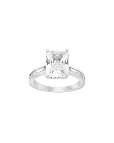 Lab Grown Diamonds Brilliant Bloom 14k 3.50 Ct. Tw. Lab-grown Diamond Bridal Ring In Gray