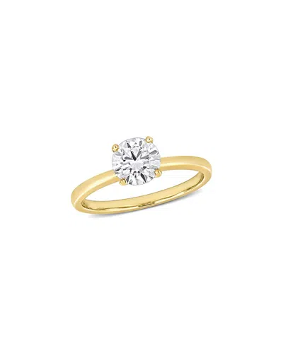 Lab Grown Diamonds Creative Forever 14k 1.00 Ct. Tw. Lab-grown Diamond Solitaire Ring In Gold