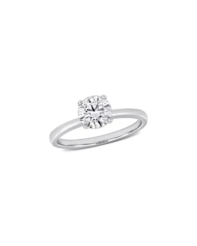 Lab Grown Diamonds Creative Forever 14k 1.00 Ct. Tw. Lab-grown Diamond Solitaire Ring In Metallic