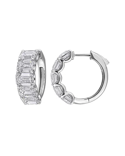 LAB GROWN DIAMONDS CREATED FOREVER 14K 10.00 CT. TW. LAB-GROWN DIAMOND HOOP EARRINGS