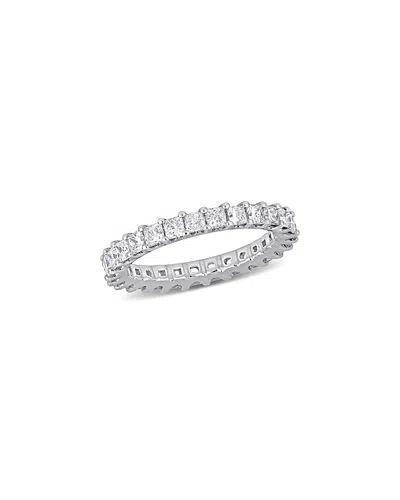 Lab Grown Diamonds Creative Forever 14k 1.89 Ct. Tw. Lab-grown Diamond Eternity Ring In Metallic