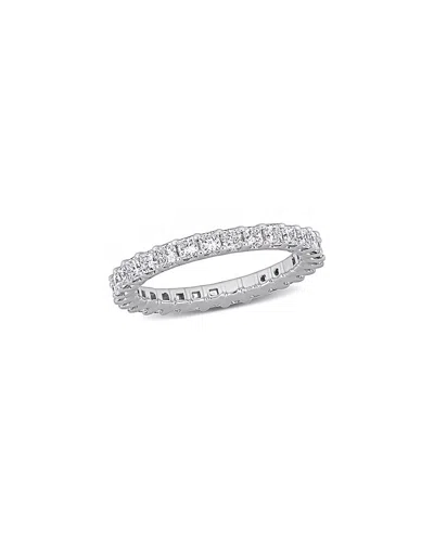 Lab Grown Diamonds Creative Forever 14k 2.03 Ct. Tw. Lab-grown Diamond Eternity Ring In Green