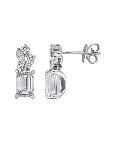 Lab Grown Diamonds Creative Forever 14k 2.23 Ct. Tw. Lab-grown Diamond Drop Earrings