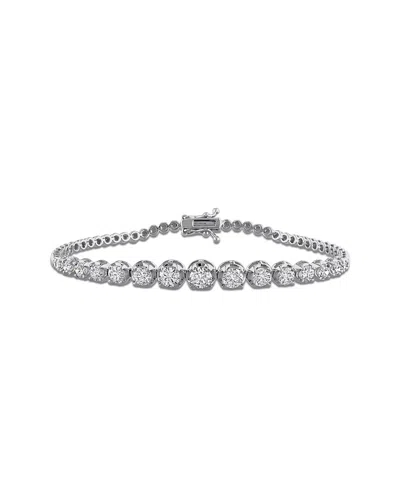 LAB GROWN DIAMONDS CREATED FOREVER 14K 2.64 CT. TW. LAB-GROWN DIAMOND TENNIS BRACELET