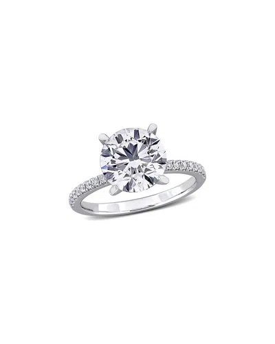 Lab Grown Diamonds Creative Forever 14k 2.96 Ct. Tw. Lab-grown Diamond Solitaire Ring In Metallic