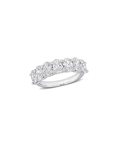 Lab Grown Diamonds Creative Forever 14k 3.00 Ct. Tw. Lab-grown Diamond Statement Ring In Metallic