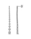 Lab Grown Diamonds Creative Forever 14k 5.36 Ct. Tw. Lab-grown Diamond Drop Earrings