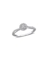 Lab Grown Diamonds Creative Forever 18k 0.25 Ct. Tw. Lab-grown Diamond Crossover Ring
