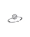 Lab Grown Diamonds Creative Forever 18k 0.20 Ct. Tw. Lab-grown Diamond Halo Ring