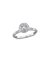 Lab Grown Diamonds Creative Forever 18k 0.57 Ct. Tw. Lab-grown Diamond Center Design Ring