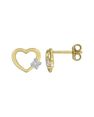 LAB GROWN DIAMONDS CREATED FOREVER SILVER 0.14 CT. TW. LAB-GROWN DIAMOND STUD EARRINGS