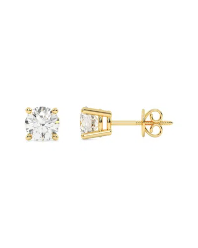 Lab Grown Diamonds Dnu 14k 0.75 Ct. Tw. Lab-grown Diamond Earrings In Gold