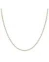 Lab Grown Diamonds Dnu 14k 7.00 Ct. Tw. Lab-grown Diamond Necklace In Gold