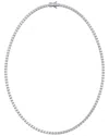 Lab Grown Diamonds Luxore Privee 14k 10.00 Ct. Tw. Lab-grown Diamond Straight Line Necklace