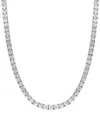 Lab Grown Diamonds 14k 15.00 Ct. Tw. Lab-grown Diamond Straight Line Necklace