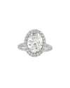 Lab Grown Diamonds Luxore Privee 14k 3.50 Ct. Tw. Lab-grown Diamond Ring