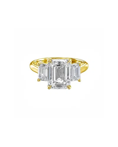 Lab Grown Diamonds Luxore Privee 14k 3.50 Ct. Tw. Lab-grown Diamond Ring In Gold