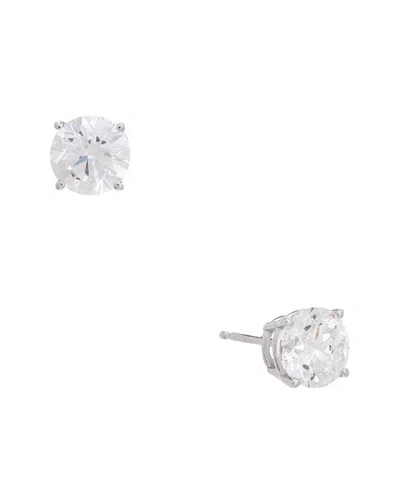 Lab Grown Diamonds Luxury Prive 14k 2.00 Ct. Tw. Lab-grown Diamond Studs In Metallic