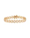 Lab Grown Diamonds Plated Silver 0.25 Ct. Tw. Lab-grown Diamond Bracelet