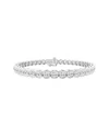 Lab Grown Diamonds Platinum 10.00 Ct. Tw. Lab-grown Diamond Tennis Bracelet