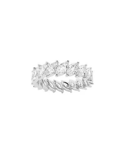 Lab Grown Diamonds Platinum 2.98 Ct. Tw. Lab-grown Diamond Eternity Ring In Metallic