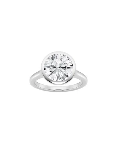 Lab Grown Diamonds Platinum 5.00 Ct. Tw. Lab-grown Diamond Solitaire Ring In Metallic