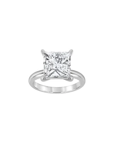 Lab Grown Diamonds Platinum 5.00 Ct. Tw. Lab-grown Diamond Solitaire Ring In Multi