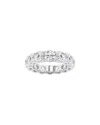 Lab Grown Diamonds Platinum 12.00 Ct. Tw. Lab Grown Diamond Eternity Ring