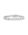Lab Grown Diamonds Silver 0.25 Ct. Tw. Lab-grown Diamond Bracelet