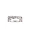 Lab Grown Diamonds Silver 0.25 Ct. Tw. Lab-grown Diamond Ring