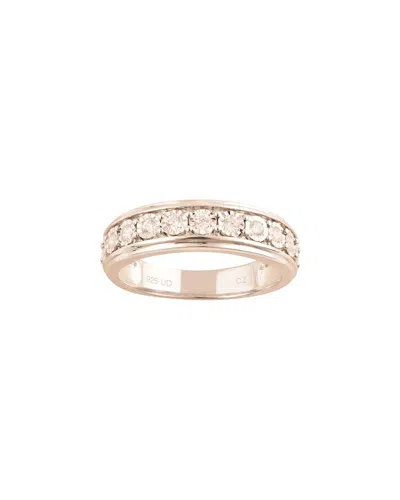 Lab Grown Diamonds Silver 0.25 Ct. Tw. Lab-grown Diamond Ring In Gold