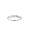 Lab Grown Diamonds Silver 0.25 Ct. Tw. Lab-grown Diamond Ring