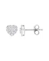 Lab Grown Diamonds Silver 0.26 Ct. Tw. Lab-grown Diamond Studs